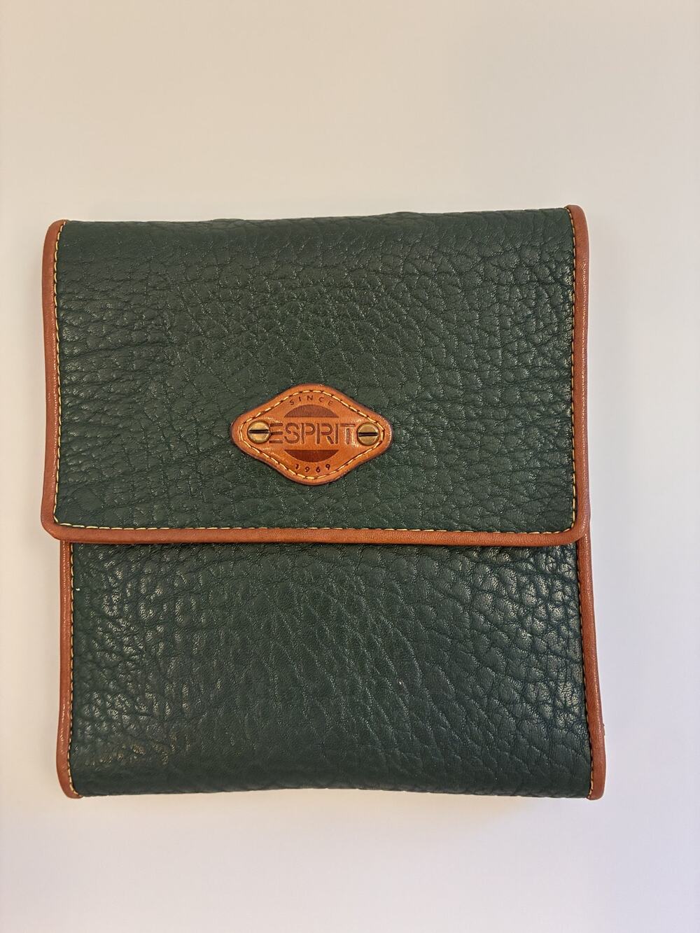 Vintage Esprit Green Wallet/Mini Crossbody
